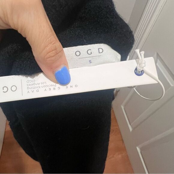 NWT Revolve One Grey Day wool long jacket with front pockets sz small oversized - Picture 9 of 9